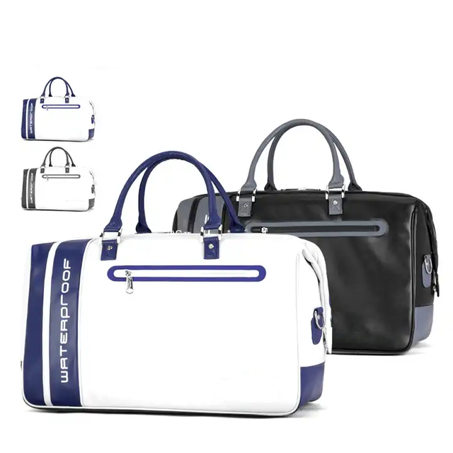 Men Microfiber Boston Bag Sport Sport de Boston Bag Boston Bags Boston Sacos de golfe