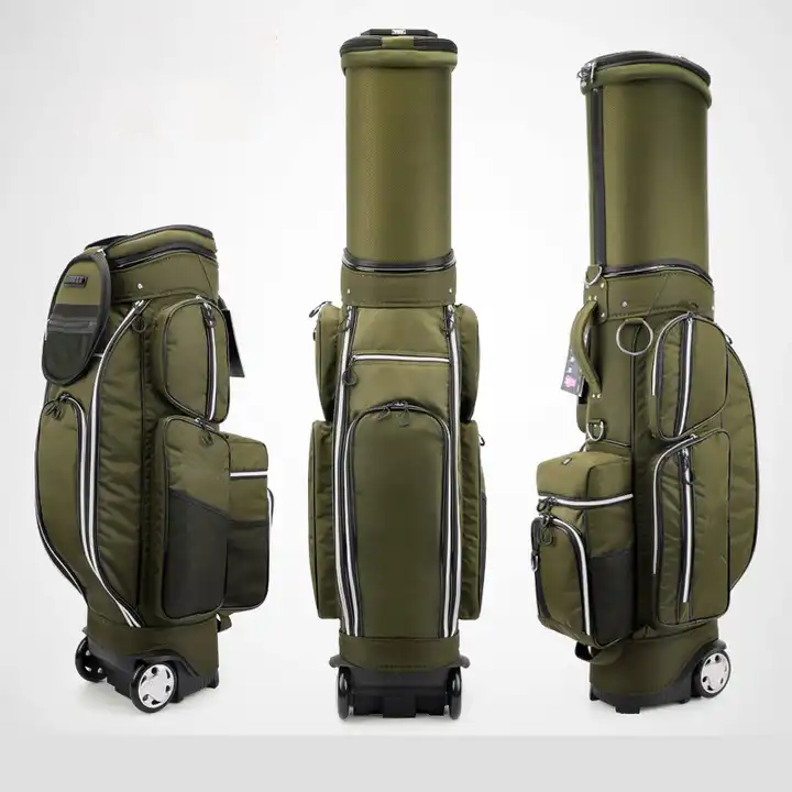 Bolsa de golfe retrátil leve, airbag multifuncional com as rodas e bolsa isotérmica
