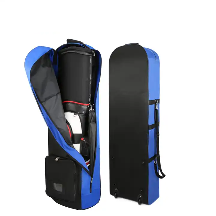  Bolsa de viagem de golfe com rodas de sacolas de viagem de golfe personalizadas Bolsa de golfe para companhias aéreas para companhias aéreas