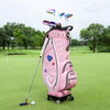 Bolsa de golfe de golfe personalizada para mulheres com rodas com rodas