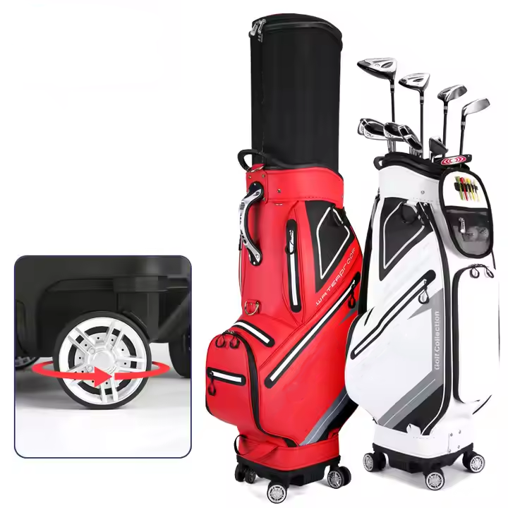 Bolsa de viagem à prova de golfe à prova d'água de 5 vias de manga retrátil