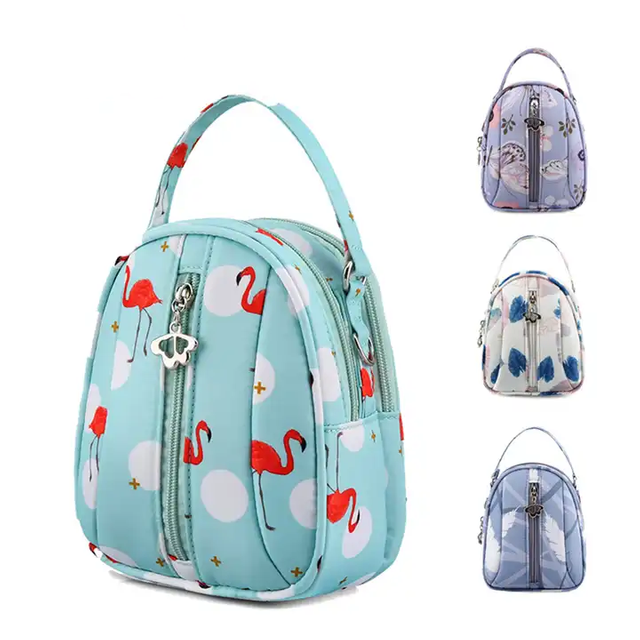 Bolsa de mão de golfe de nylon para mulheres