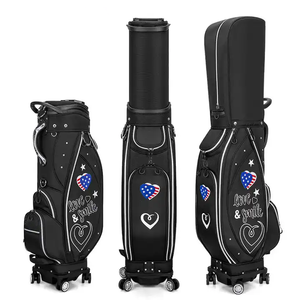 Bolsa de golfe de golfe personalizada para mulheres com rodas com rodas