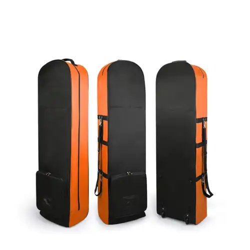  Bolsa de viagem de golfe com rodas de sacolas de viagem de golfe personalizadas Bolsa de golfe para companhias aéreas para companhias aéreas
