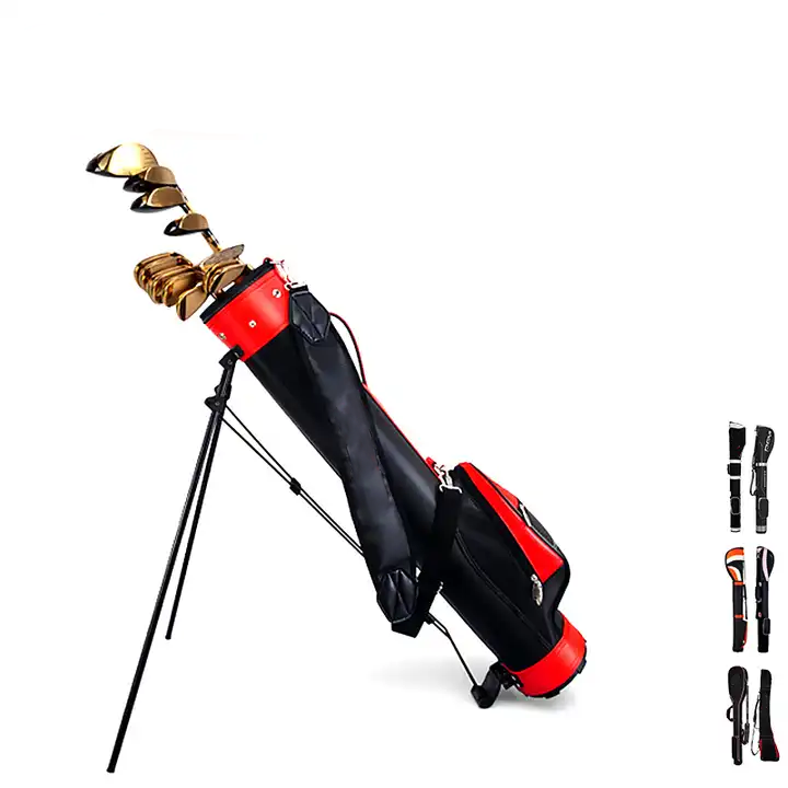 LOGO LOGO Custom Lápis Bolsa de carrinho de golfe saco de golfe de alta qualidade PU domingo
