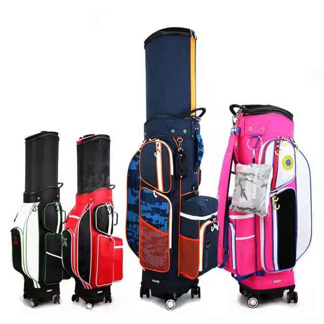  Bolsa de viagem de golfe com manga retrátil