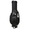 Alta capacidade personalizada pode conter 13-14 clubes Men Genuine Leather Golf Bag