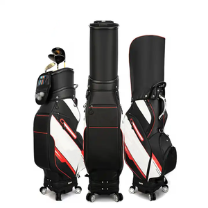  Bolsa de golfe personalizada de couro bolsa de golfe