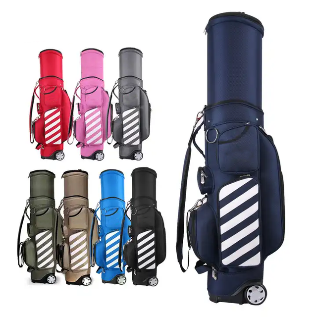Bolsa de viagem de golfe Bolsa de golfe Nylon com rodas