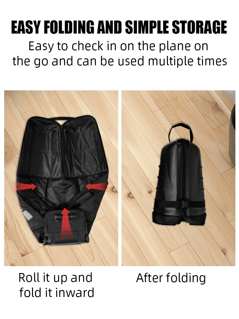 Bolsas de avião de viagem de golfe sacos de viagem de golfe personalizados com rodas com rodas